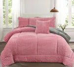 EDREDON IMPORTADO CAMA DOBLE 5 PIEZAS